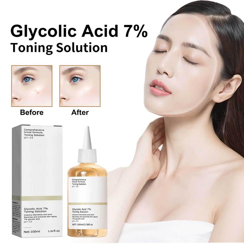 The Ordinary Glycolic Acid 7% Toning Solution Pimple Marks Lightening - Souq Tanzeelat