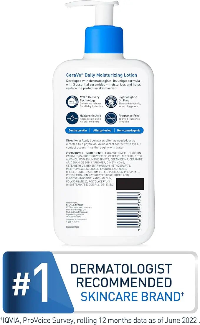 CeraVe Daily Moisturizing Lotion 355ml - Souq Tanzeelat