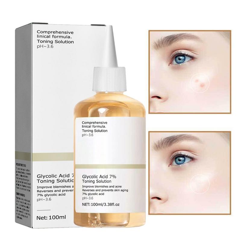 The Ordinary Glycolic Acid 7% Toning Solution Pimple Marks Lightening - Souq Tanzeelat