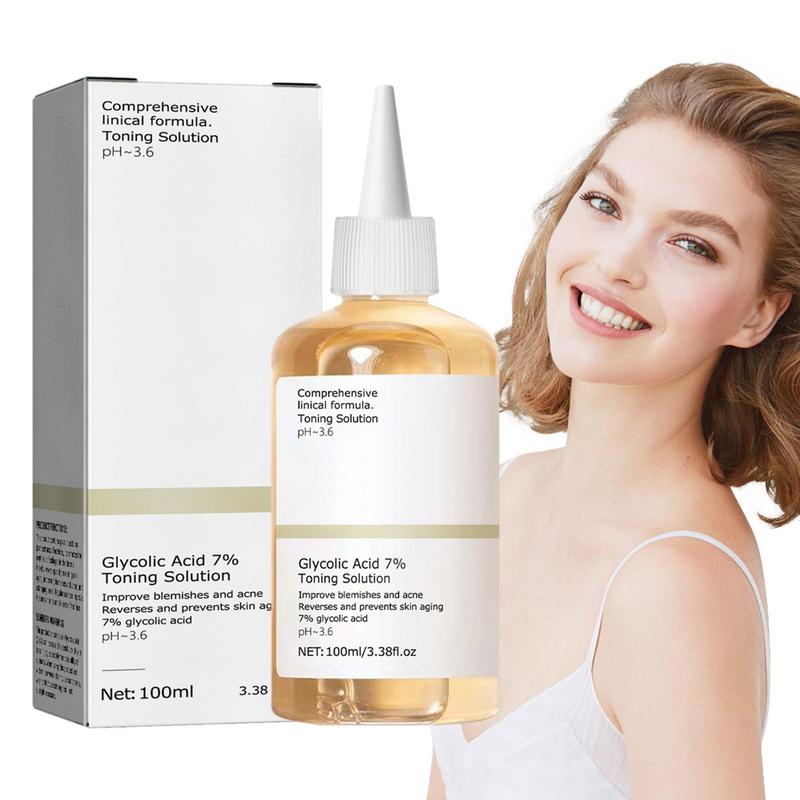 The Ordinary Glycolic Acid 7% Toning Solution Pimple Marks Lightening - Souq Tanzeelat